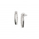 Cercei din aur 18K cu diamante 0,10 ct., model Orsini 00117BL Cercei din aur 18K cu diamante 0,10 ct., model Orsini 00117BL