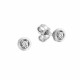 Cercei din aur 18K cu diamante 0,06 ct., model Orsini 00223BL Cercei din aur 18K cu diamante 0,06 ct., model Orsini 00223BL