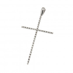 Pandantiv cruce din aur 18K cu diamante 0,28 ct., model Orsini 0123CI
