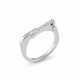 Inel din aur 18K cu diamante 0,07 ct., model Orsini 0763 Inel din aur 18K cu diamante 0,07 ct., model Orsini 0763