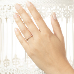 Inel eternity din aur 18K cu diamante 0,56 ct., model Orsini 1836G Inel eternity din aur 18K cu diamante 0,56 ct., model Orsini 1836G