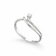 Inel de logodna din aur alb 18K cu diamant 0,04 ct., model Orsini 2330G Inel de logodna din aur alb 18K cu diamant 0,04 ct., model Orsini 2330G