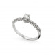 Inel de logodna din aur 18K cu diamante 0,55 ct., model Orsini 2858G Inel de logodna din aur 18K cu diamante 0,55 ct., model Orsini 2858G